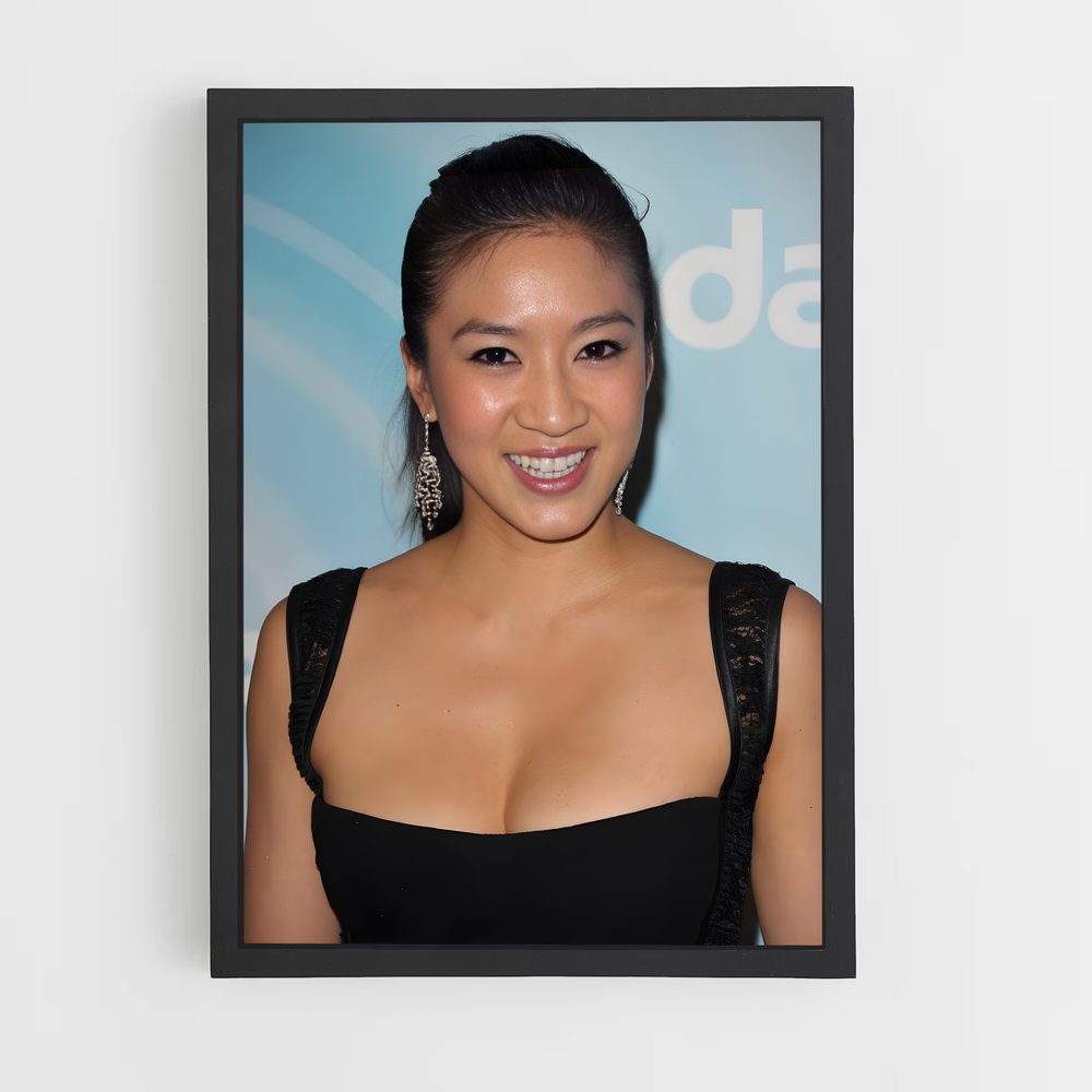 Poster Michelle kwan diffuse – affiche Patinage artistique (vue 2)